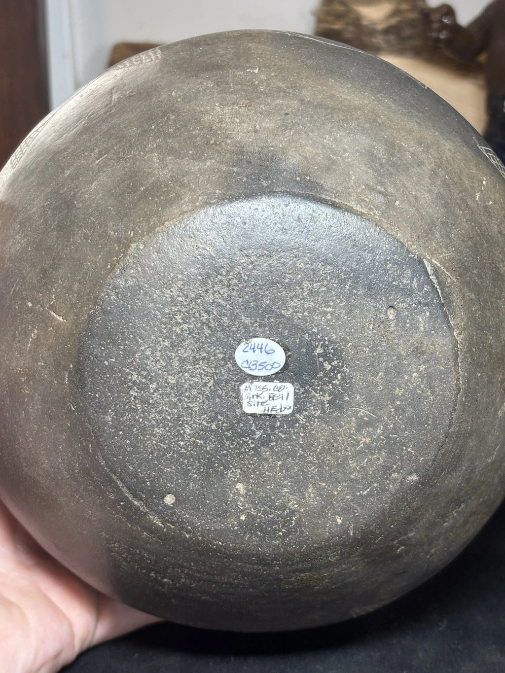 7 1/2″ Walls Engraved Water Bottle — Bell Site, Arkansas — view 2
