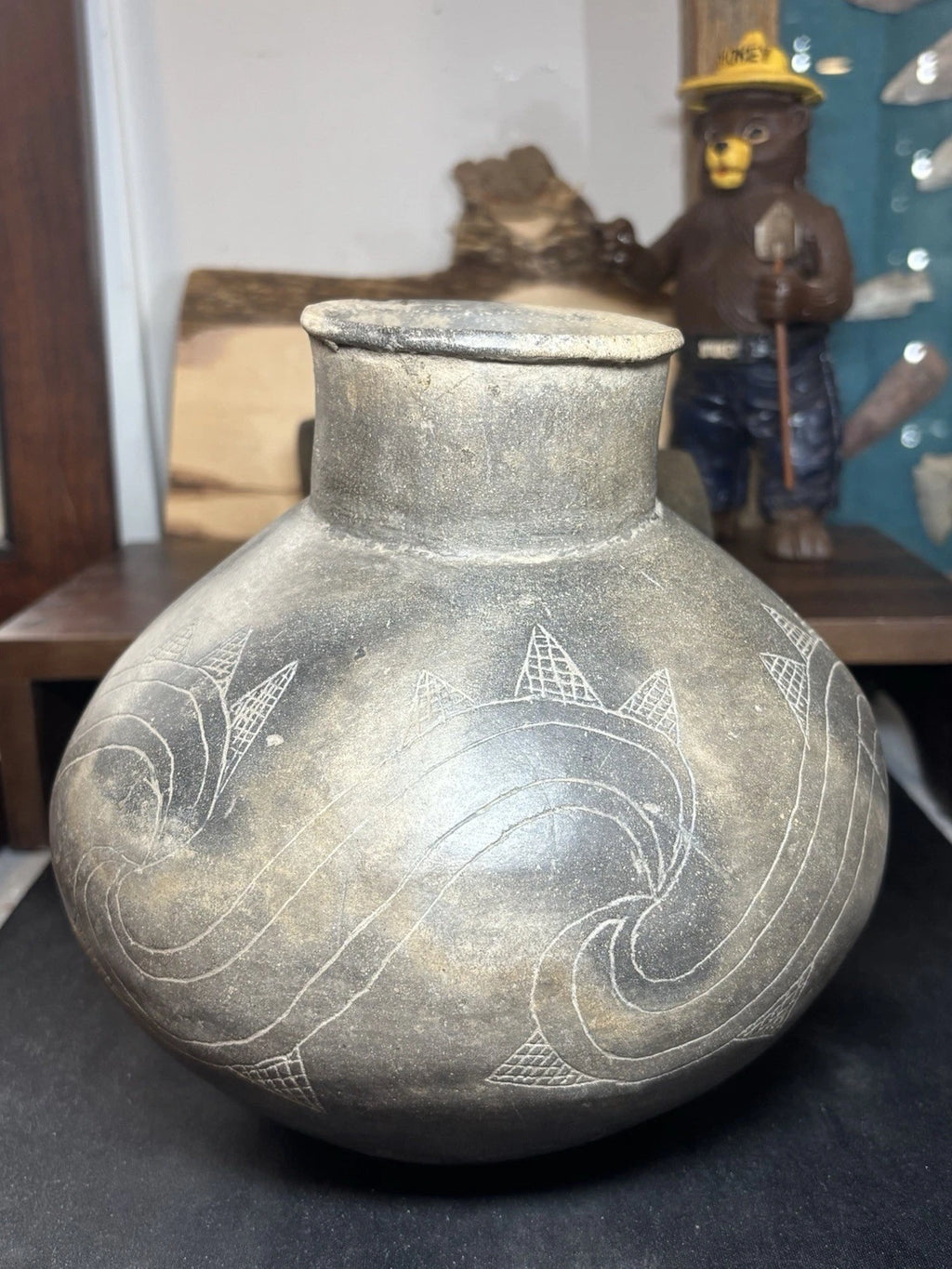 7 1/2″ Walls Engraved Water Bottle — Bell Site, Arkansas — view 3