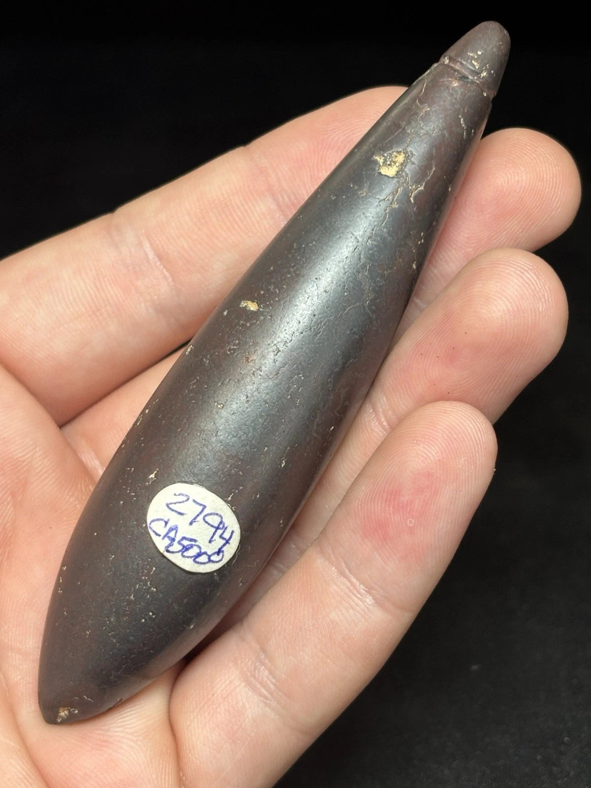 4 1/4″ Hematite Plummet — Franklin Parish, LA