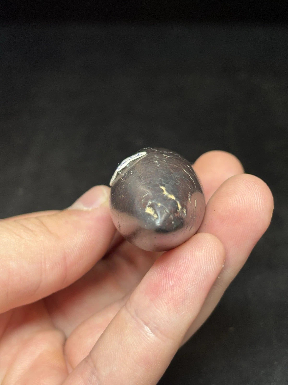 4 1/4″ Hematite Plummet — Franklin Parish, LA — view 3