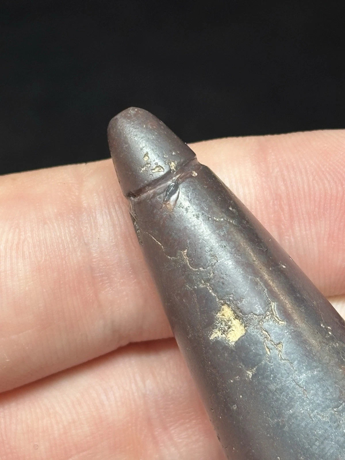 4 1/4″ Hematite Plummet — Franklin Parish, LA — view 7