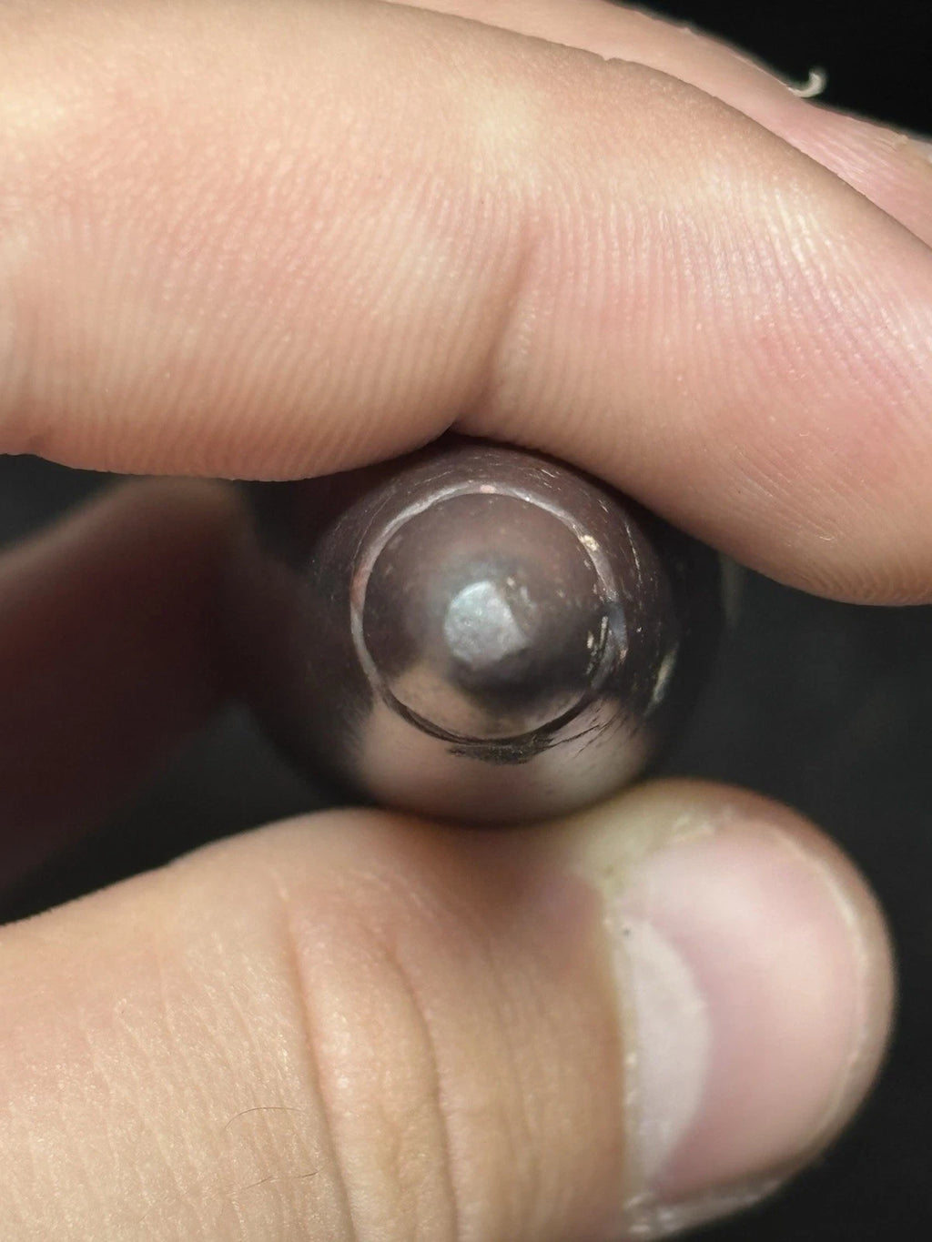 4 1/4″ Hematite Plummet — Franklin Parish, LA — view 8