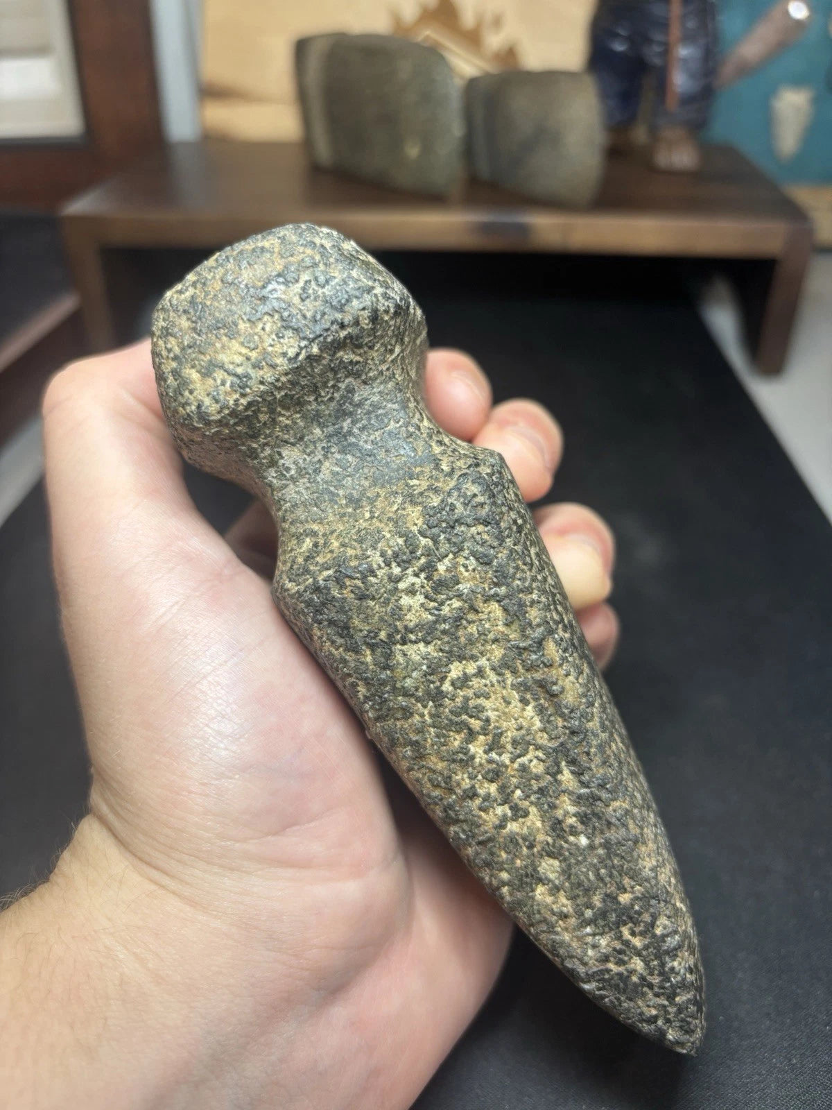 6 1/8″ Iowa Slant Groove Axe — Dallas Co., IA — view 2