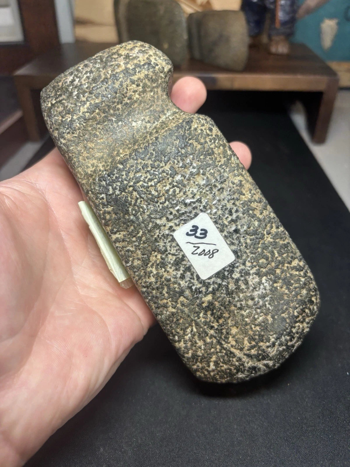6 1/8″ Iowa Slant Groove Axe — Dallas Co., IA — view 3