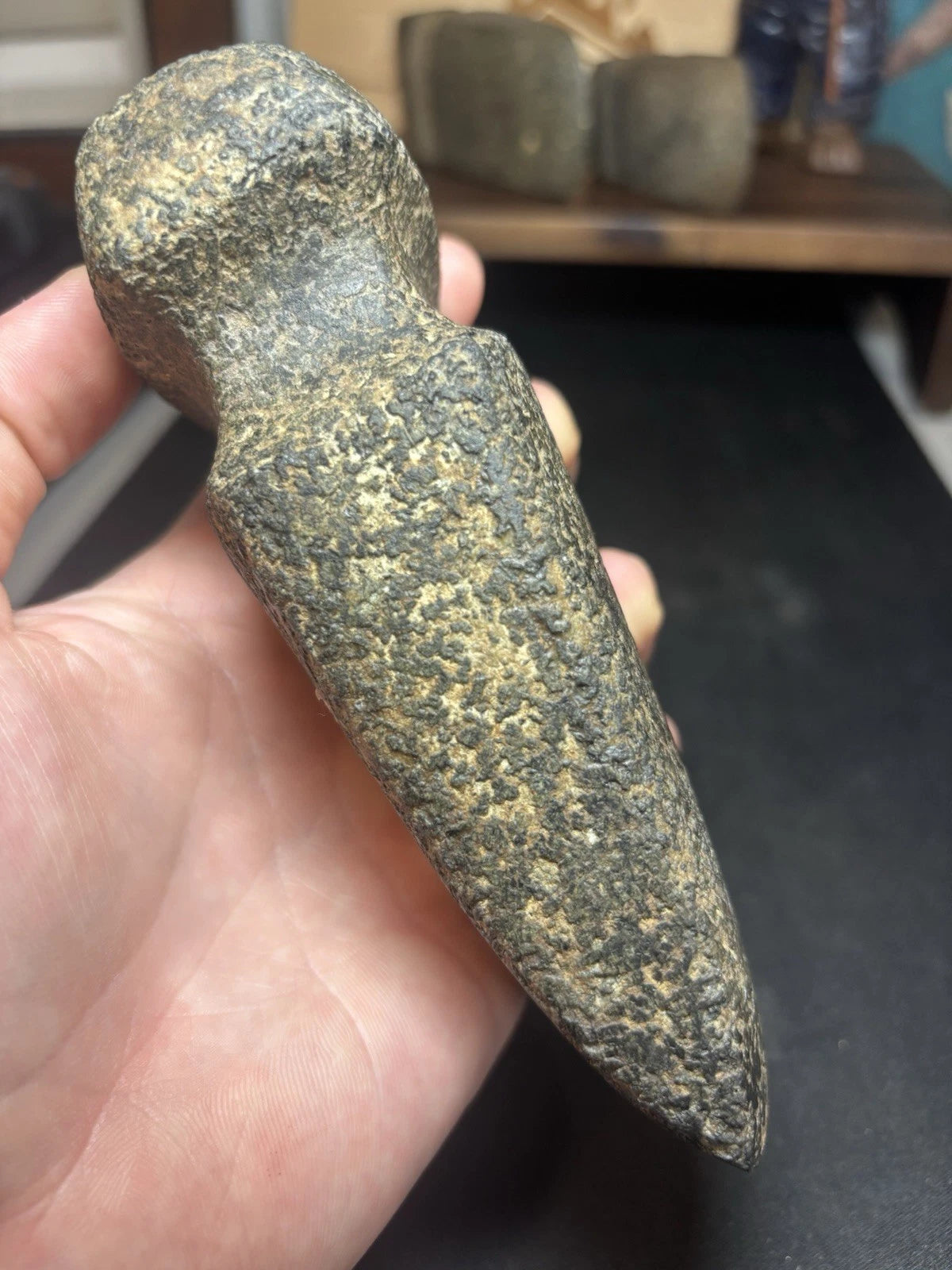 6 1/8″ Iowa Slant Groove Axe — Dallas Co., IA — view 7