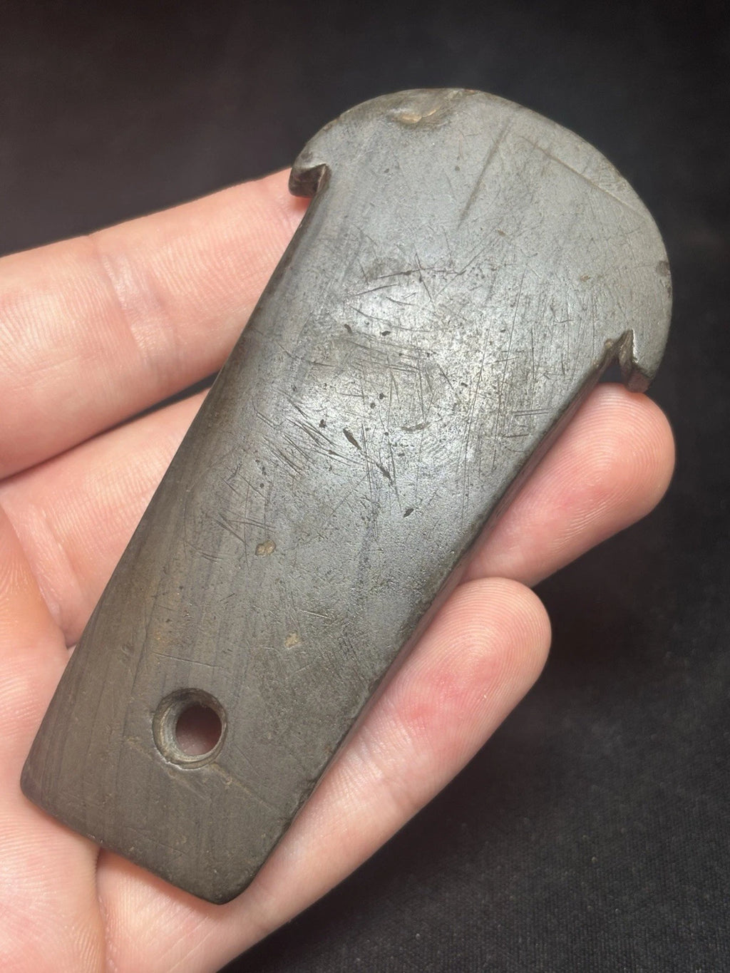 Marion County slate anchor pendant — view 5