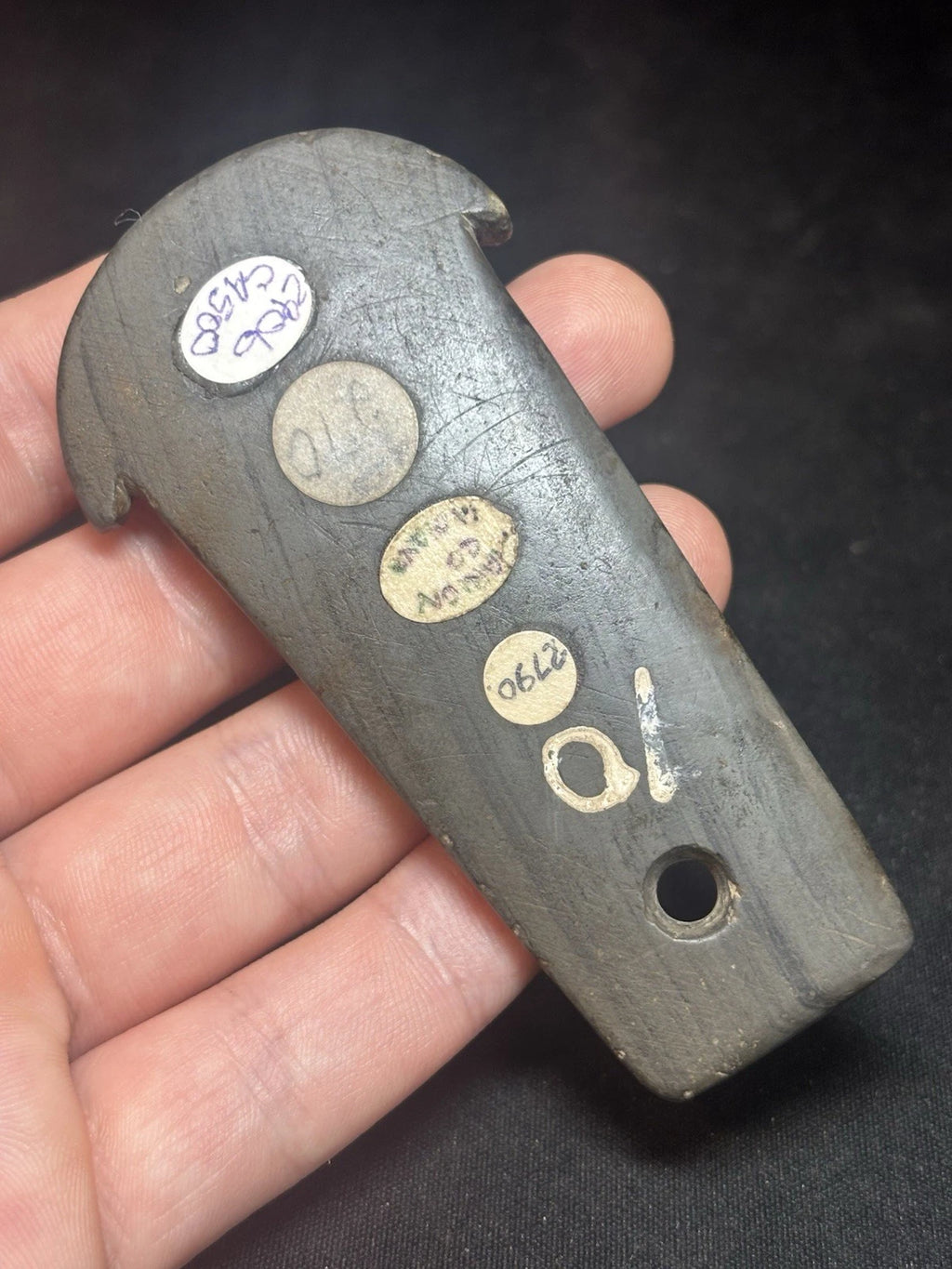 Marion County slate anchor pendant — view 7
