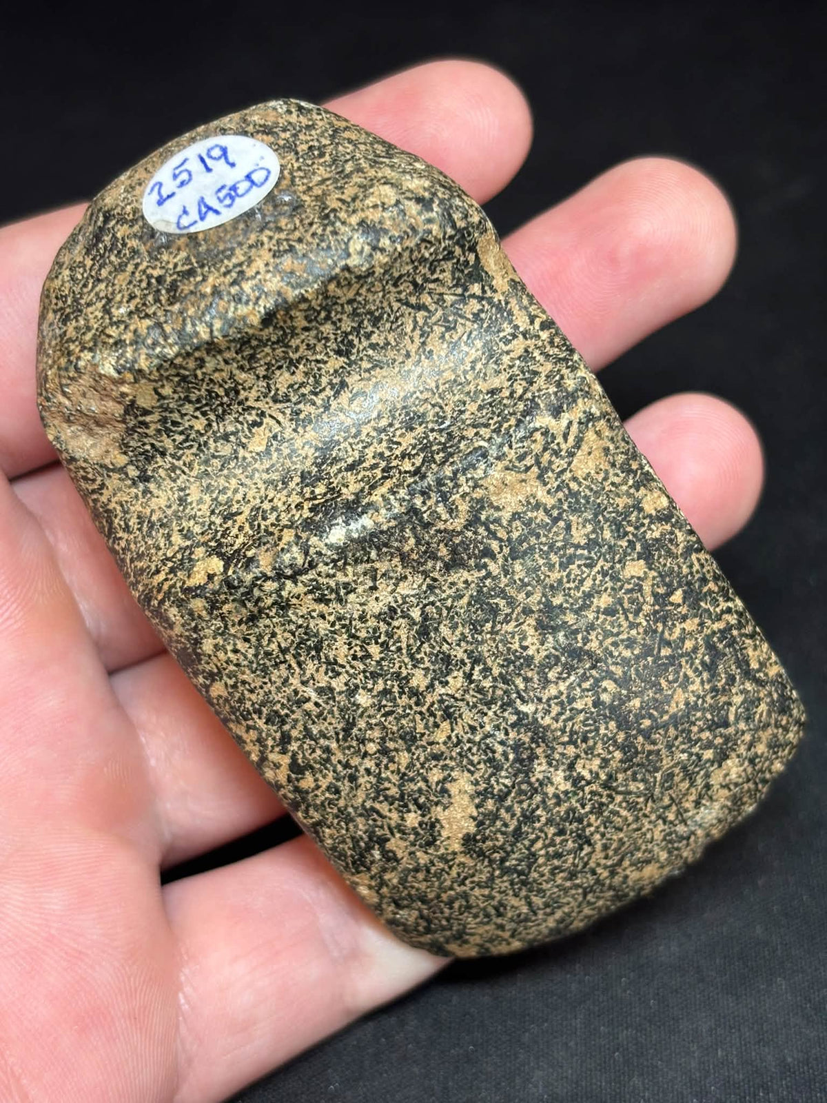 3⅜″ Diorite Keokuk Axe — Adams Co., IL — photo 3
