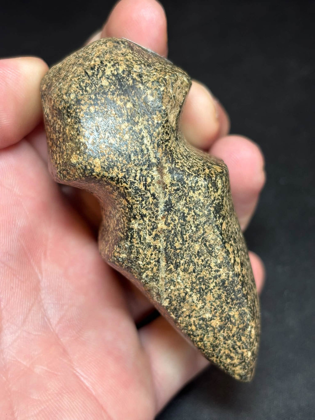 3⅜″ Diorite Keokuk Axe — Adams Co., IL — photo 4
