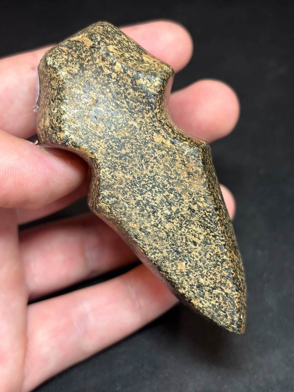 3⅜″ Diorite Keokuk Axe — Adams Co., IL — photo 7