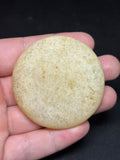 2¼″ Quartz Biscuit Discoidal — Wilcox Co., AL — photo 1