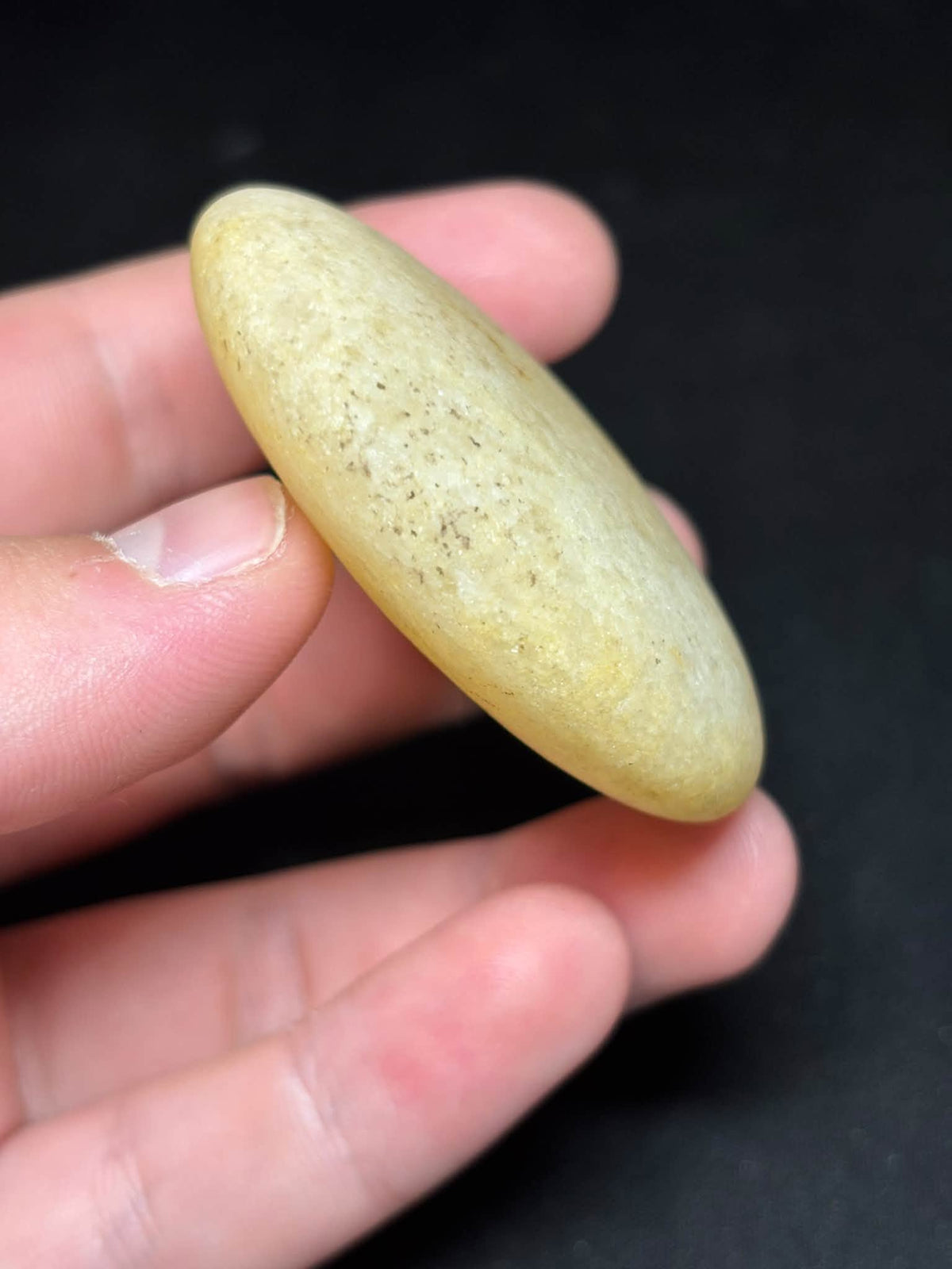 2¼″ Quartz Biscuit Discoidal — Wilcox Co., AL — photo 5