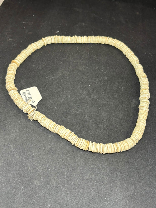 22″ Cahokia Shell Disc Bead Strand — Illinois — photo 1